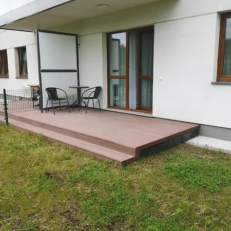 شقة Apartament Z Tarasem I Ogrodem Blisko Centrum